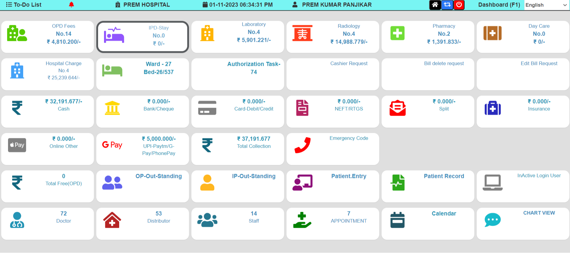 Hospital Management System - HIMS