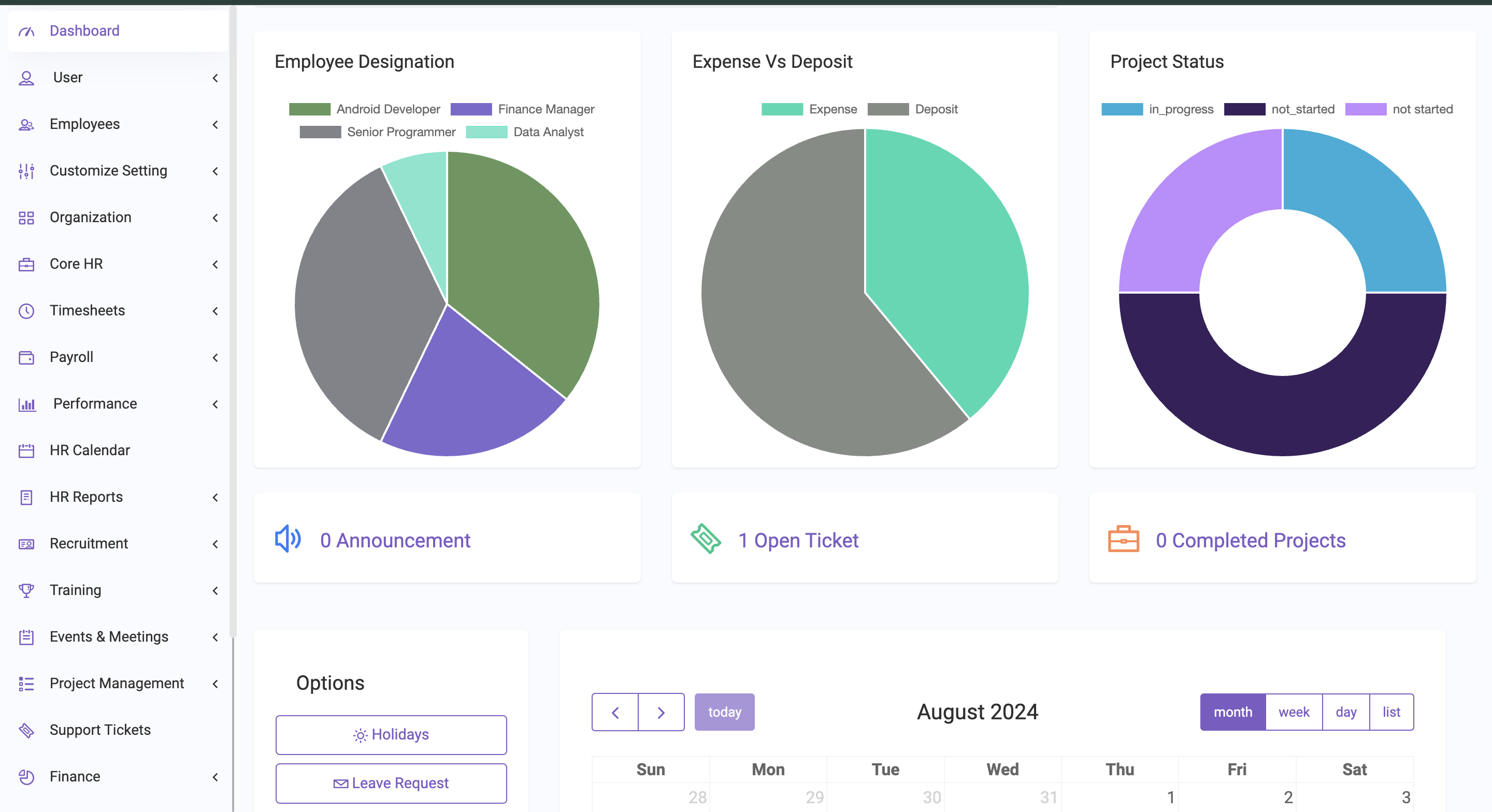 HRMS - HR Management System